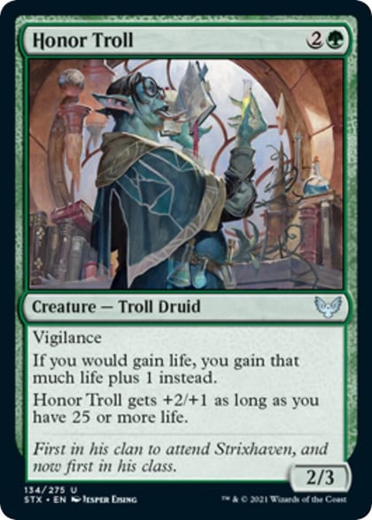 Honor Troll, Strixhaven: School of Mages 134