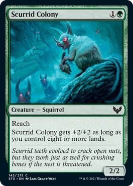 Scurrid Colony, Strixhaven: School of Mages 142