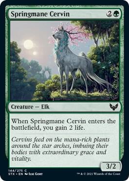 Springmane Cervin, Strixhaven: School of Mages 144