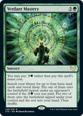 Verdant Mastery, Strixhaven: School of Mages 146