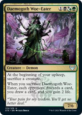 Daemogoth Woe-Eater, Strixhaven: School of Mages 175
