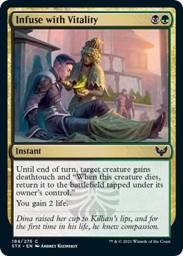 Infuse with Vitality, Strixhaven: School of Mages 194