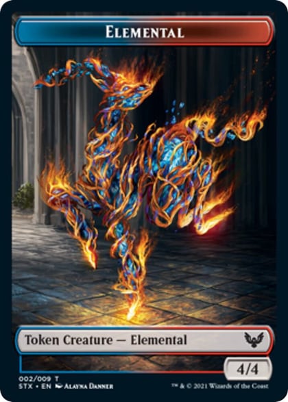 Elemental Token, Strixhaven: School of Mages 2