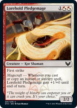 Lorehold Pledgemage, Strixhaven: School of Mages 201