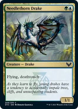 Needlethorn Drake, Strixhaven: School of Mages 208