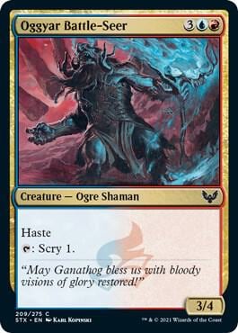 Oggyar Battle-Seer, Strixhaven: School of Mages 209