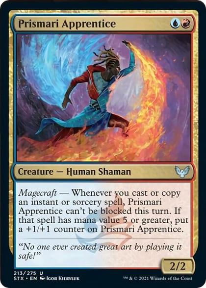 Prismari Apprentice, Strixhaven: School of Mages 213