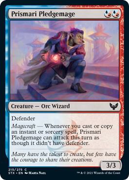 Prismari Pledgemage, Strixhaven: School of Mages 215