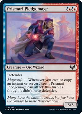 Prismari Pledgemage, Strixhaven: School of Mages 215
