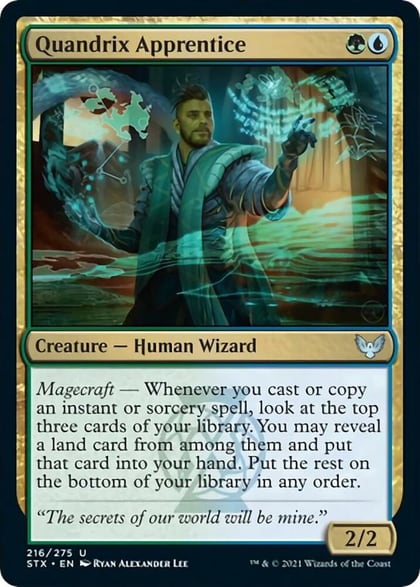 Quandrix Apprentice, Strixhaven: School of Mages 216