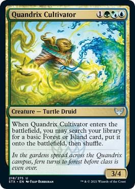 Quandrix Cultivator, Strixhaven: School of Mages 218
