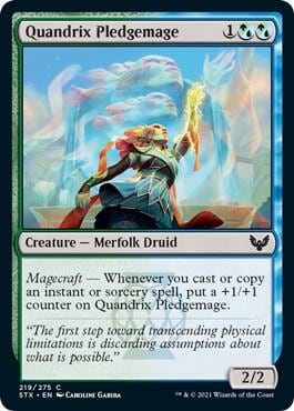 Quandrix Pledgemage, Strixhaven: School of Mages 219