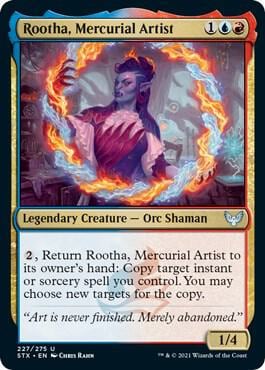 Rootha, Mercurial Artist, Strixhaven: School of Mages 227