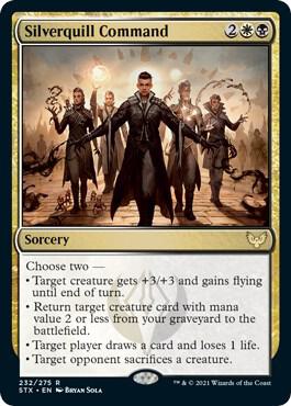 Silverquill Command, Strixhaven: School of Mages 232