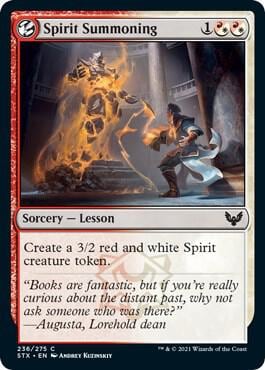 Spirit Summoning, Strixhaven: School of Mages 236
