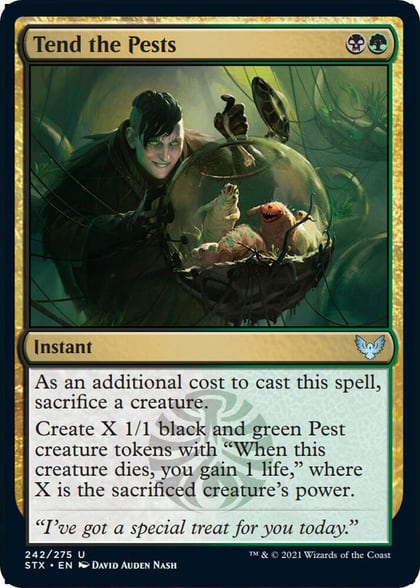 Tend the Pests, Strixhaven: School of Mages 242