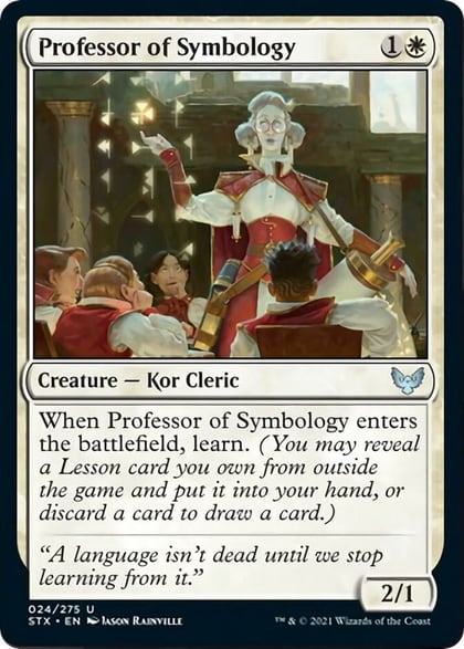 Professor of Symbology, Strixhaven: School of Mages 24