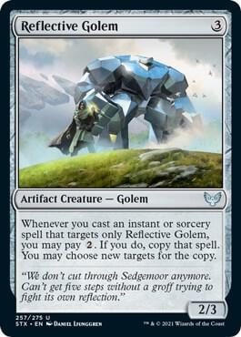 Reflective Golem, Strixhaven: School of Mages 257