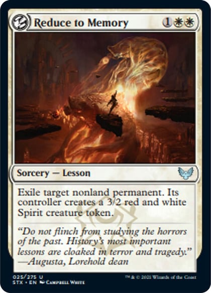 Reduce to Memory, Strixhaven: School of Mages 25