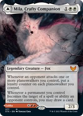 Mila, Crafty Companion (Borderless), Strixhaven: School of Mages 277