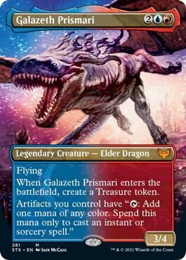 Galazeth Prismari (Borderless), Strixhaven: School of Mages 281