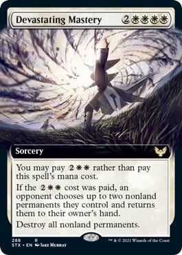 Devastating Mastery (Extended Art), Strixhaven: School of Mages 288