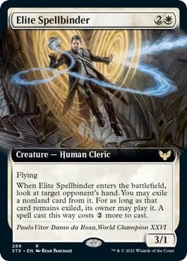 Elite Spellbinder (Extended Art), Strixhaven: School of Mages 289