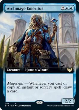 Archmage Emeritus (Extended Art), Strixhaven: School of Mages 295
