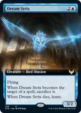 Dream Strix (Extended Art), Strixhaven: School of Mages 296