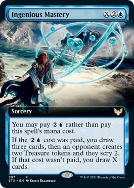Ingenious Mastery (Extended Art), Strixhaven: School of Mages 297