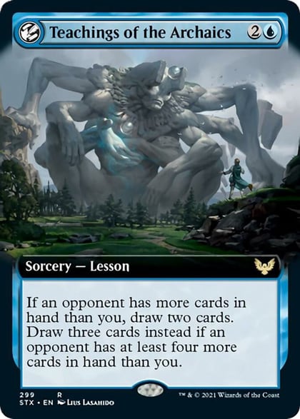 Teachings of the Archaics (Extended Art), Strixhaven: School of Mages 299
