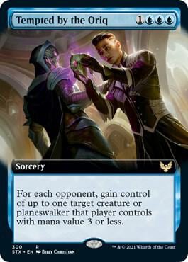 Tempted by the Oriq (Extended Art), Strixhaven: School of Mages 300