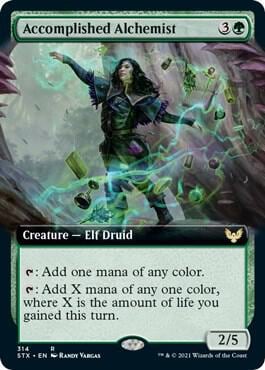 Accomplished Alchemist (Extended Art), Strixhaven: School of Mages 314
