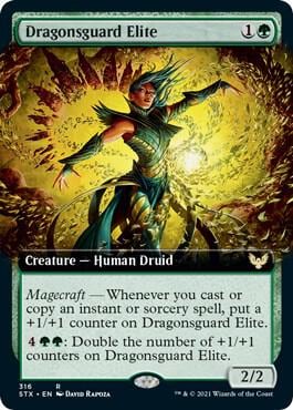 Dragonsguard Elite (Extended Art), Strixhaven: School of Mages 316