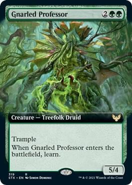 Gnarled Professor (Extended Art), Strixhaven: School of Mages 319