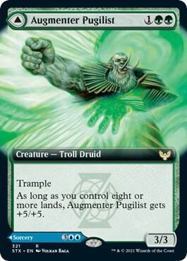 Augmenter Pugilist (Extended Art), Strixhaven: School of Mages 321