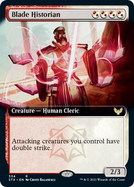Blade Historian (Extended Art), Strixhaven: School of Mages 334
