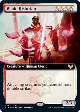 Blade Historian (Extended Art), Strixhaven: School of Mages 334