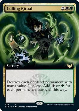 Culling Ritual (Extended Art), Strixhaven: School of Mages 337