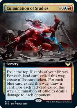 Culmination of Studies (Extended Art), Strixhaven: School of Mages 338