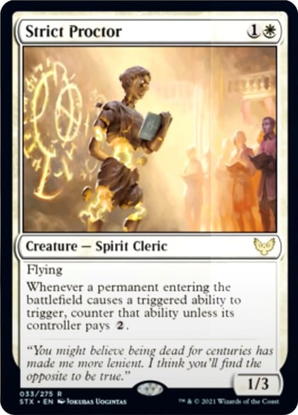 Strict Proctor, Strixhaven: School of Mages 33