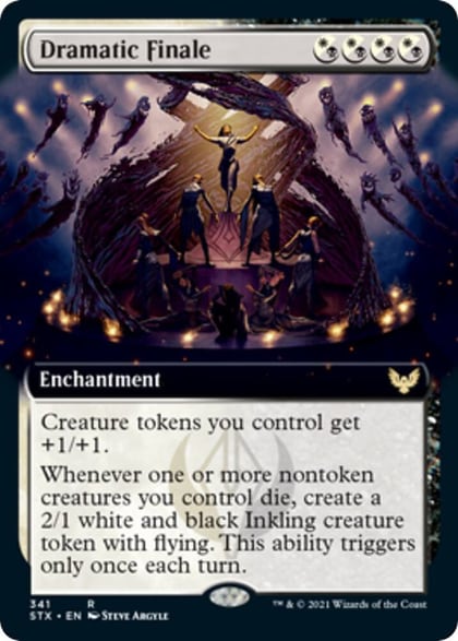 Dramatic Finale (Extended Art), Strixhaven: School of Mages 341
