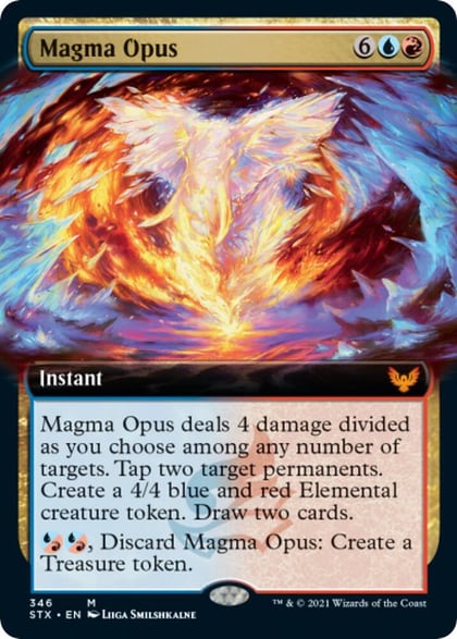 Magma Opus (Extended Art), Strixhaven: School of Mages 346