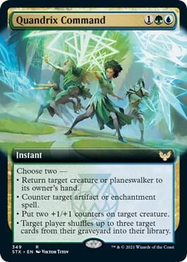 Quandrix Command (Extended Art), Strixhaven: School of Mages 349