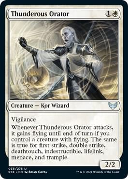 Thunderous Orator, Strixhaven: School of Mages 35