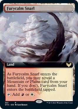 Furycalm Snarl (Extended Art), Strixhaven: School of Mages 361