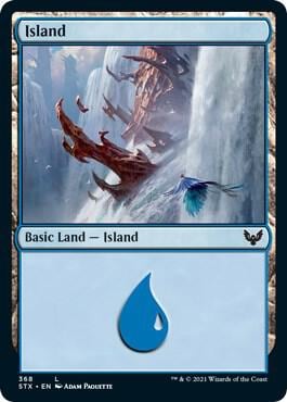 Island (368), Strixhaven: School of Mages 368