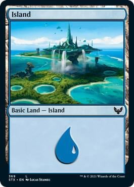 Island (369), Strixhaven: School of Mages 369