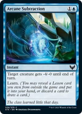 Arcane Subtraction, Strixhaven: School of Mages 36