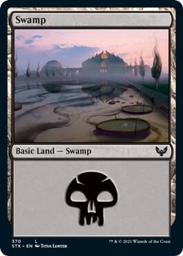 Swamp (370), Strixhaven: School of Mages 370